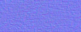 Textures   -   ARCHITECTURE   -   STONES WALLS   -   Claddings stone   -   Exterior  - Stones wall cladding texture seamless 20897 - Normal