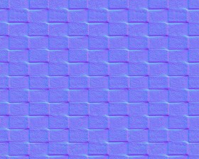 Textures   -   ARCHITECTURE   -   STONES WALLS   -   Claddings stone   -   Exterior  - Stones wall cladding texture seamless 21238 - Normal