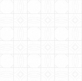 Textures   -   ARCHITECTURE   -   TILES INTERIOR   -   Cement - Encaustic   -   Cement  - Cement concrete tile texture seamless 13348 - Ambient occlusion