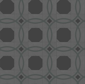 Textures   -   ARCHITECTURE   -   TILES INTERIOR   -   Cement - Encaustic   -   Cement  - Cement concrete tile texture seamless 13348 - Specular