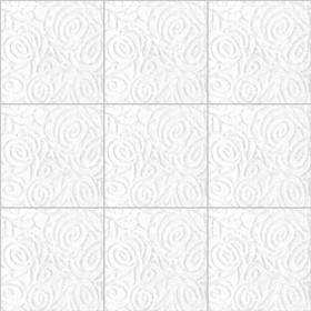 Textures   -   ARCHITECTURE   -   TILES INTERIOR   -   Stone tiles  - Lava square ornate tile texture seamless 15992 - Ambient occlusion