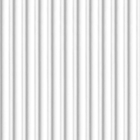 Textures   -   MATERIALS   -   METALS   -   Corrugated  - Painted corrugated metal texture seamless 09951 - Ambient occlusion