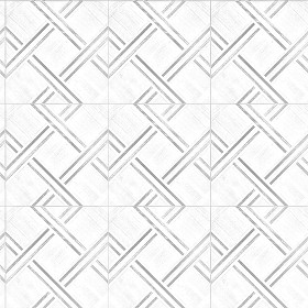 Textures   -   ARCHITECTURE   -   WOOD FLOORS   -   Geometric pattern  - Parquet geometric pattern texture seamless 04755 - Ambient occlusion