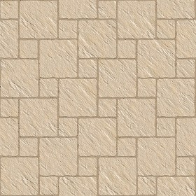 Textures   -   ARCHITECTURE   -   PAVING OUTDOOR   -   Pavers stone   -  Blocks mixed - Pavers stone mixed size texture seamless 06121