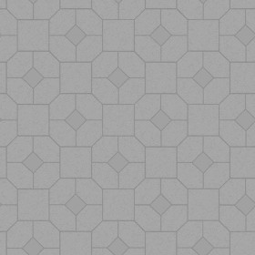 Textures   -   ARCHITECTURE   -   PAVING OUTDOOR   -   Concrete   -   Blocks mixed  - Paving concrete mixed size texture seamless 05595 - Displacement