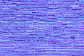 Textures   -   ARCHITECTURE   -   STONES WALLS   -   Claddings stone   -   Exterior  - stone wall cladding pbr texture seamless 22405 - Normal