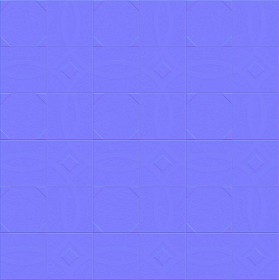 Textures   -   ARCHITECTURE   -   TILES INTERIOR   -   Cement - Encaustic   -   Cement  - Cement concrete tile texture seamless 13349 - Normal