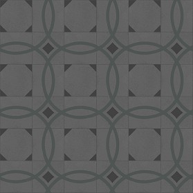 Textures   -   ARCHITECTURE   -   TILES INTERIOR   -   Cement - Encaustic   -   Cement  - Cement concrete tile texture seamless 13349 - Specular