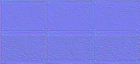 Textures   -   ARCHITECTURE   -   CONCRETE   -   Plates   -   Clean  - Concrete clean plates wall texture seamless 01657 - Normal