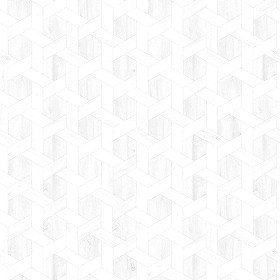 Textures   -   ARCHITECTURE   -   WOOD FLOORS   -   Parquet white  - White parquet geometric patterns texture seamless 20946 - Ambient occlusion