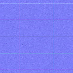 Textures   -   ARCHITECTURE   -   TILES INTERIOR   -   Stone tiles  - Rectangular stone tile texture seamless 15994 - Normal
