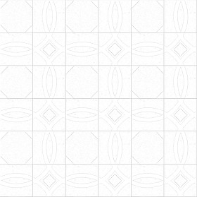 Textures   -   ARCHITECTURE   -   TILES INTERIOR   -   Cement - Encaustic   -   Cement  - Cement concrete tile texture seamless 13351 - Ambient occlusion