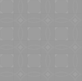 Textures   -   ARCHITECTURE   -   TILES INTERIOR   -   Cement - Encaustic   -   Cement  - Cement concrete tile texture seamless 13351 - Displacement