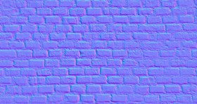 Textures   -   ARCHITECTURE   -   BRICKS   -   Dirty Bricks  - old dirty bricks texture-seamless 21363 - Normal