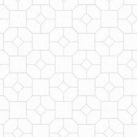 Textures   -   ARCHITECTURE   -   PAVING OUTDOOR   -   Concrete   -   Blocks mixed  - Paving concrete mixed size texture seamless 05598 - Ambient occlusion