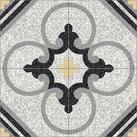 Textures   -   ARCHITECTURE   -   TILES INTERIOR   -  Terrazzo - terrazzo cementine tiles pbr texture 22097