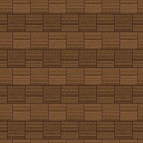 Textures   -   ARCHITECTURE   -   WOOD FLOORS   -  Parquet square - Wood flooring square texture seamless 05423