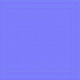 Textures   -   ARCHITECTURE   -   TILES INTERIOR   -   Cement - Encaustic   -   Cement  - Cement concrete tile texture seamless 13352 - Normal