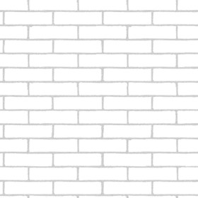 Textures   -   ARCHITECTURE   -   BRICKS   -   Facing Bricks   -   Smooth  - Facing smooth bricks texture seamless 00287 - Ambient occlusion