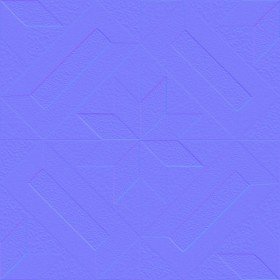 Textures   -   ARCHITECTURE   -   TILES INTERIOR   -   Terrazzo  - terrazzo cementine tiles pbr texture seamless 22098 - Normal