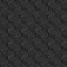 Textures   -   ARCHITECTURE   -   TILES INTERIOR   -   Marble tiles   -   Marble geometric patterns  - White marble tiles cubes texture seamless 21149 - Specular