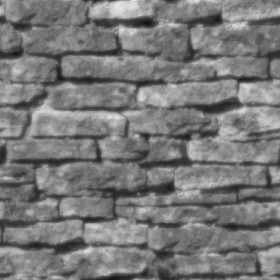 Textures   -   ARCHITECTURE   -   STONES WALLS   -   Stone blocks  - Wall stone with regular blocks texture seamless 08331 - Displacement