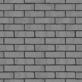 Textures   -   ARCHITECTURE   -   BRICKS   -   Facing Bricks   -   Smooth  - Facing smooth bricks texture seamless 00253 - Displacement
