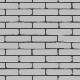 Textures   -   ARCHITECTURE   -   BRICKS   -   Colored Bricks   -   Smooth  - Texture colored bricks smooth seamless 00055 - Displacement