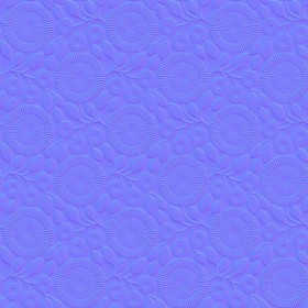 Textures   -   FREE PBR TEXTURES  - Wallpaper PBR texture seamless 21437 - Normal