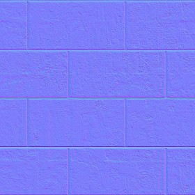 Textures   -   ARCHITECTURE   -   CONCRETE   -   Plates   -   Dirty  - Concrete dirt plates wall texture seamless 01764 - Normal
