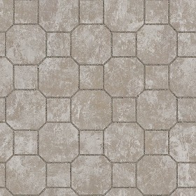 Textures   -   ARCHITECTURE   -   PAVING OUTDOOR   -   Concrete   -  Blocks damaged - Concrete paving outdoor damaged texture seamless 05519