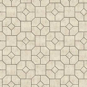 Textures   -   ARCHITECTURE   -   PAVING OUTDOOR   -   Concrete   -  Blocks mixed - Paving concrete mixed size texture seamless 05601