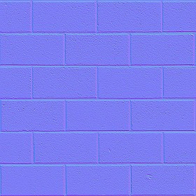 Textures   -   ARCHITECTURE   -   CONCRETE   -   Plates   -   Clean  - Painted concrete clean plates wall texture seamless 01663 - Normal