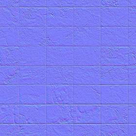 Textures   -   ARCHITECTURE   -   PAVING OUTDOOR   -   Pavers stone   -   Blocks mixed  - Pavers stone mixed size texture seamless 06128 - Normal