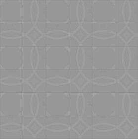 Textures   -   ARCHITECTURE   -   TILES INTERIOR   -   Cement - Encaustic   -   Cement  - Cement concrete tile texture seamless 13356 - Displacement