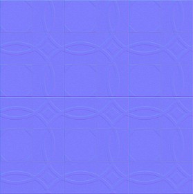 Textures   -   ARCHITECTURE   -   TILES INTERIOR   -   Cement - Encaustic   -   Cement  - Cement concrete tile texture seamless 13356 - Normal