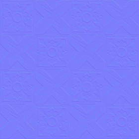 Textures   -   ARCHITECTURE   -   WOOD FLOORS   -   Geometric pattern  - Parquet geometric pattern texture seamless 04763 - Normal