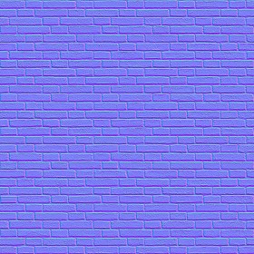 Textures   -   ARCHITECTURE   -   BRICKS   -   Facing Bricks   -   Rustic  - Rustic bricks texture seamless 00215 - Normal
