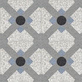 Textures   -   ARCHITECTURE   -   TILES INTERIOR   -  Terrazzo - terrazzo cementine tiles pbr texture seamless 22102