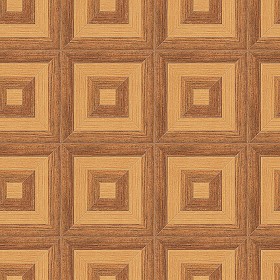 Textures   -   ARCHITECTURE   -   WOOD FLOORS   -  Parquet square - Wood flooring square texture seamless 05428