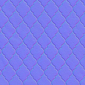 Textures   -   ARCHITECTURE   -   PAVING OUTDOOR   -   Concrete   -   Blocks mixed  - Paving concrete mixed size texture seamless 05604 - Normal
