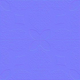 Textures   -   ARCHITECTURE   -   TILES INTERIOR   -   Terrazzo  - terrazzo cementine tiles pbr texture seamless 22103 - Normal