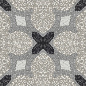 Textures   -   ARCHITECTURE   -   TILES INTERIOR   -  Terrazzo - terrazzo cementine tiles pbr texture seamless 22103
