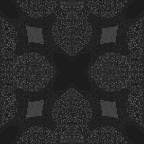 Textures   -   ARCHITECTURE   -   TILES INTERIOR   -   Terrazzo  - terrazzo cementine tiles pbr texture seamless 22103 - Specular