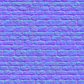 Textures   -   ARCHITECTURE   -   STONES WALLS   -   Stone blocks  - Wall stone with regular blocks texture seamless 08335 - Normal