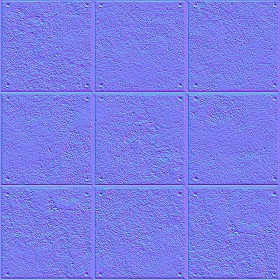 Textures   -   ARCHITECTURE   -   CONCRETE   -   Plates   -   Dirty  - Concrete dirt plates wall texture seamless 01768 - Normal