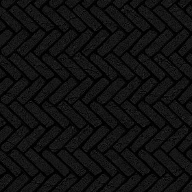 Textures   -   ARCHITECTURE   -   PAVING OUTDOOR   -   Concrete   -   Herringbone  - Concrete paving herringbone outdoor texture seamless 05833 - Specular
