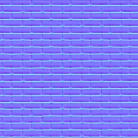 Textures   -   ARCHITECTURE   -   BRICKS   -   Colored Bricks   -   Smooth  - Texture colored bricks smooth seamless 00095 - Normal