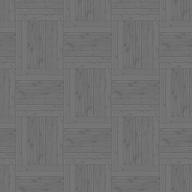 Textures   -   ARCHITECTURE   -   WOOD FLOORS   -   Parquet square  - Wood flooring square texture seamless 05430 - Specular