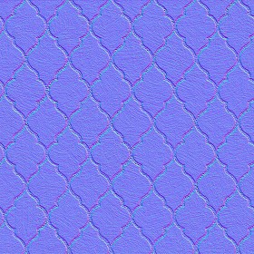 Textures   -   ARCHITECTURE   -   PAVING OUTDOOR   -   Concrete   -   Blocks mixed  - Paving concrete mixed size texture seamless 05606 - Normal